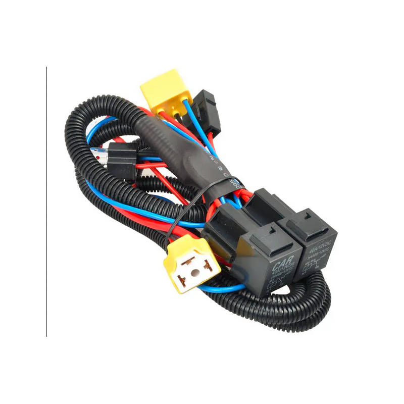 Universal Headlight Wiring harness with relay circuit Universal Headlight Wiring harness with relay circuit