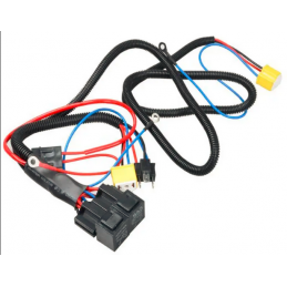 Universal Headlight Wiring harness with relay circuit