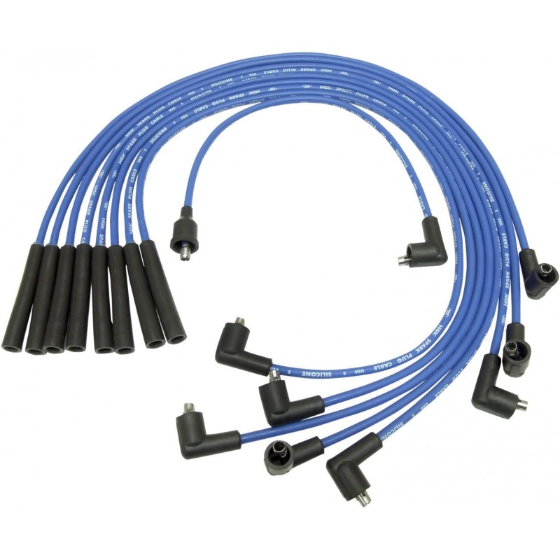 Blue ignition spark plug wires 351C (390-428)