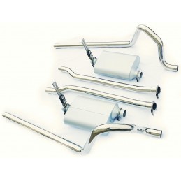 64-70 V8 EXHAUST SYSTEM Flowmaster style