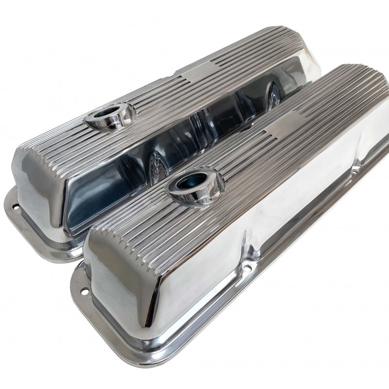 Ford FE 428 Cobra Jet Valve Covers Finned 390 427