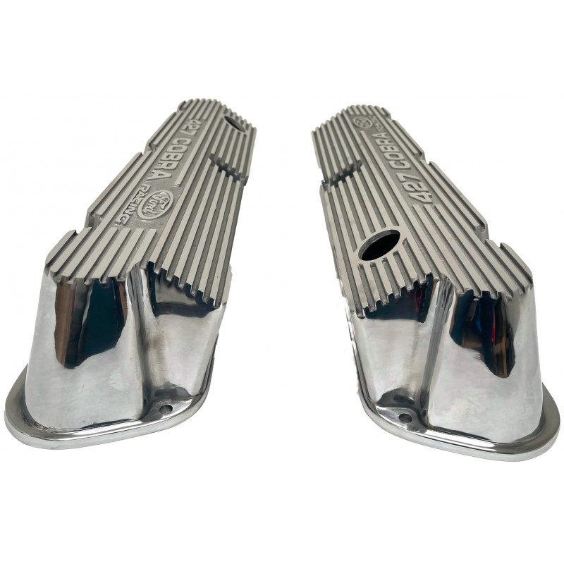 289 302 351W 427 Windsor Ford Racing ALUMINUM VALVE COVERS