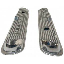 Aluminum Valve Covers with Shelby Logo (Pair) 289 302 351W