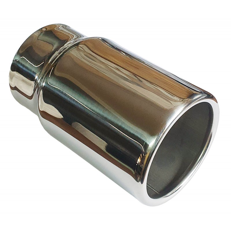 Stailess Steel Exhaust Tip 2,75" for 2,5" exhaust pipes