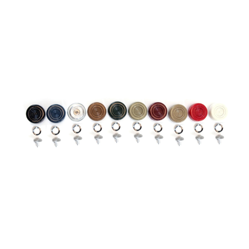 Window Crank Knob - Dark Red 68-73