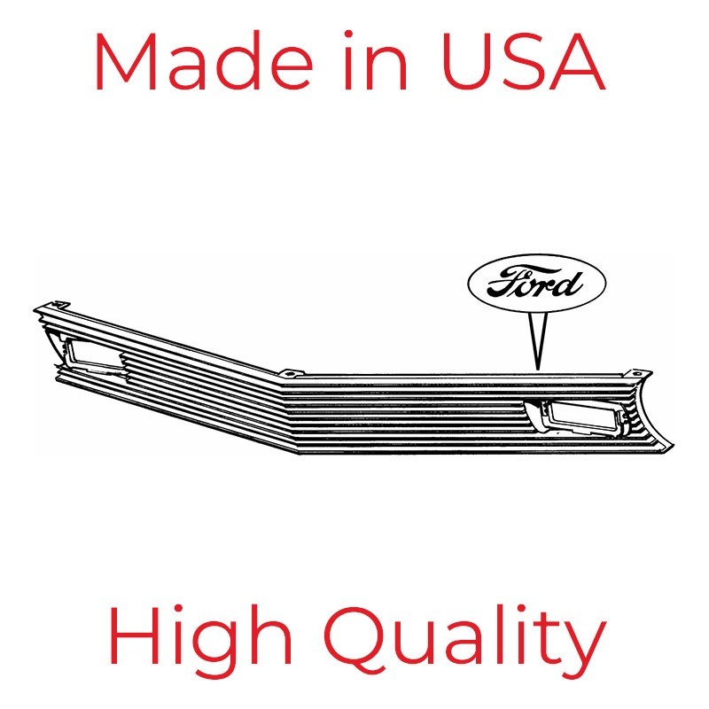 Mach 1 Grille with Sport Lamps 70 Mach 1 Grille with Sport Lamps 70