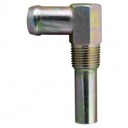 Heater Hose Connector - Gold Zinc 3/8" NPT 64-73