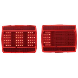 LED Sequential Taillights 64-66, pair