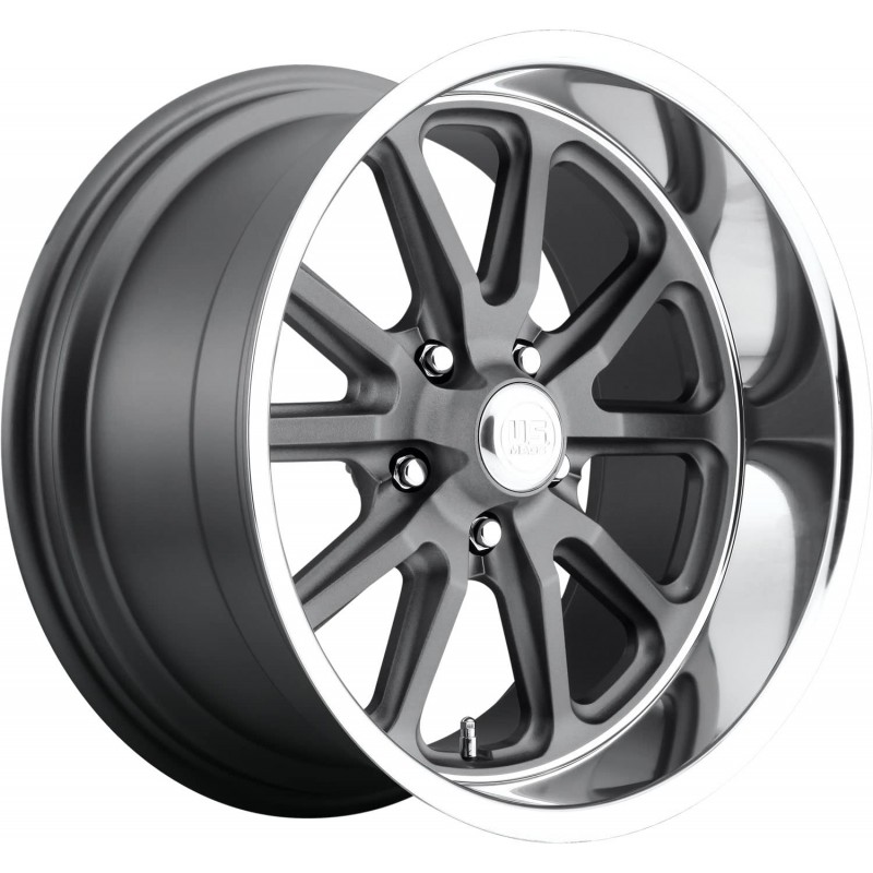 U.S. Mags Rambler U111 Gunmetal 17"x7 SET 4 wheels