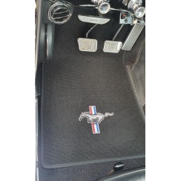 MACH1 floor mat black/silver 64-73