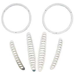 Eleanor GT500 grille insert side scoop and light trim kit