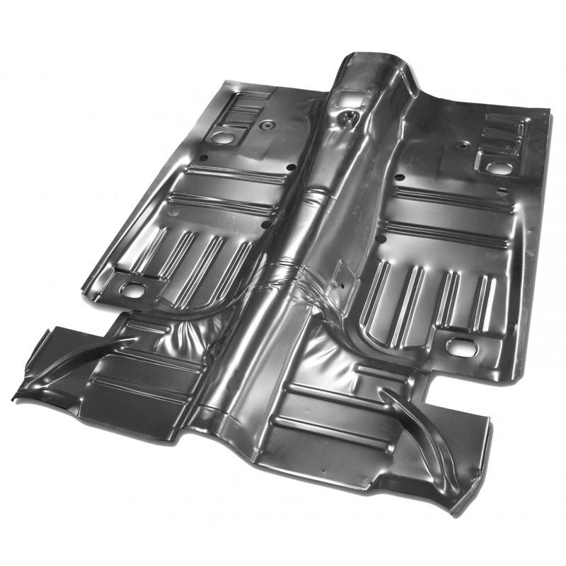 Complete floor pan, 1mm, convertible 65-73