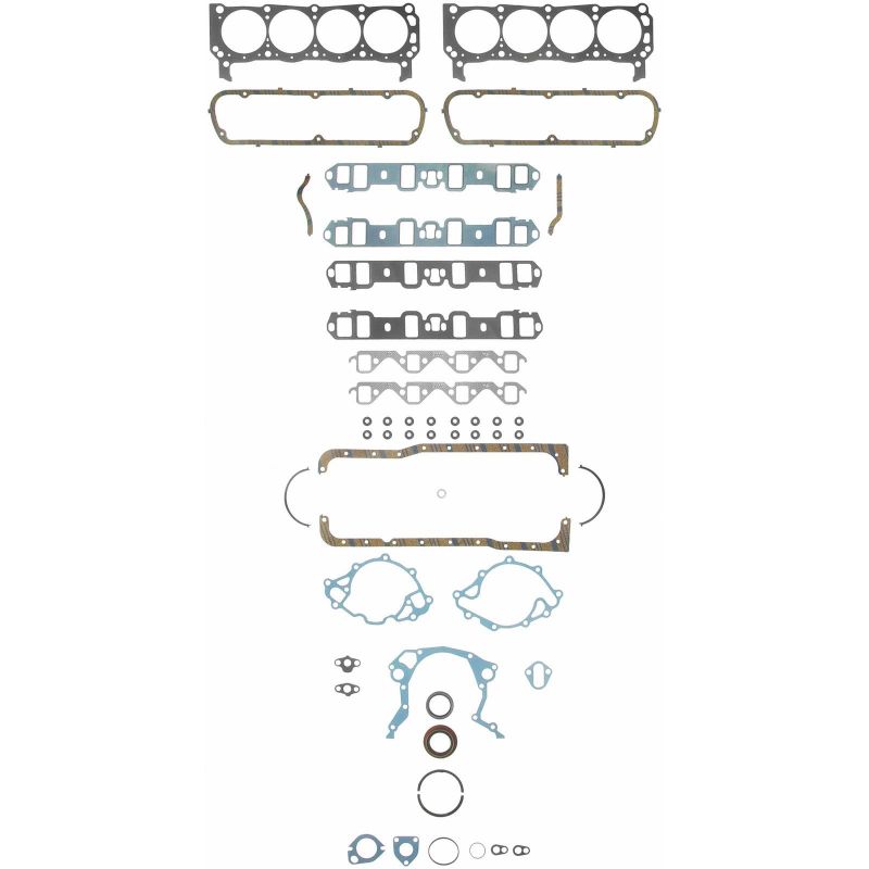 Teljes motorblokktömítés Small Block V8 260/289/302 64-73 Teljes motorblokktömítés Small Block V8 260/289/302 64-73