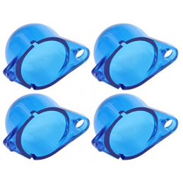 INSTRUMENT PANEL LIGHT FILTERS, BLUE 64-66