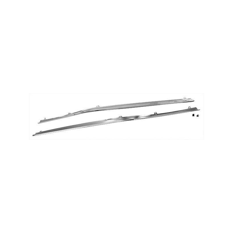 Drip Rail Molding Kit Fastback (pair) 71-73