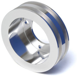 Pulley Kit Billet 2V WP / 2V CRANK, 4 csavar, alsóhajtás, ezüst 69-73