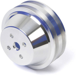 Pulley Kit Billet 2V WP / 2V CRANK, 4 csavar, alsóhajtás, ezüst 69-73