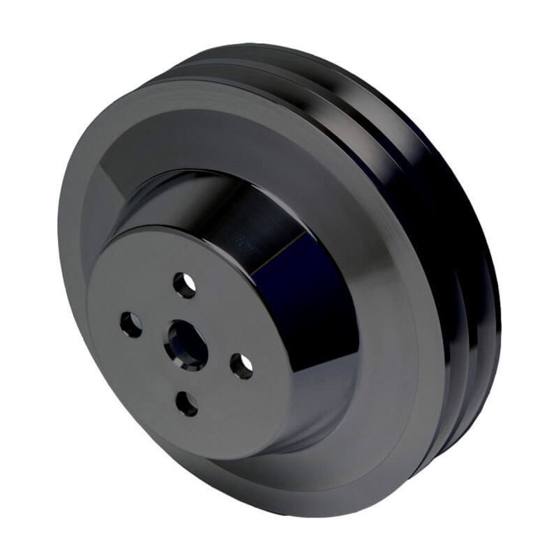 Pulley Kit Billet 2V WP / 2V Crank, 3 csavar, szíjtárcsa szett, fekete 64-69