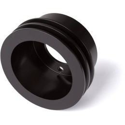 Pulley Billet 2V Crankshaft, Black 3-Bolt (289, 302, 351W) 64-69