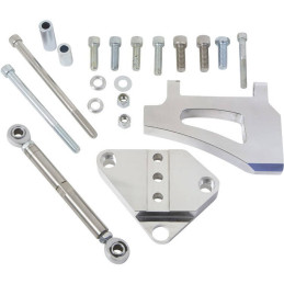 AC Compressor Bracket Silver (289, 302 & 351W) 64-73