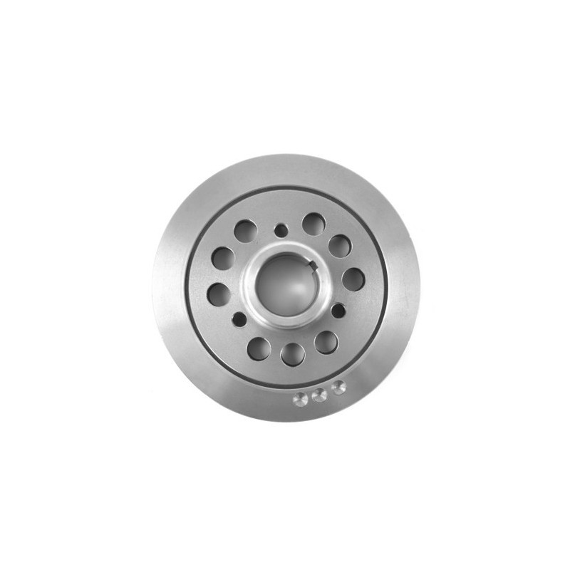 Crankshaft Damper Pulley 1-Groove 3-Bolt Hub 144/170/200 64-70