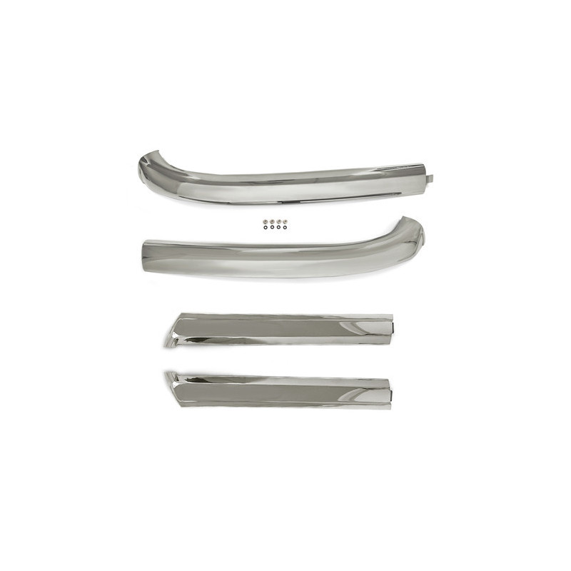Windshield Molding Top and Pillar Set Convertible 64-68