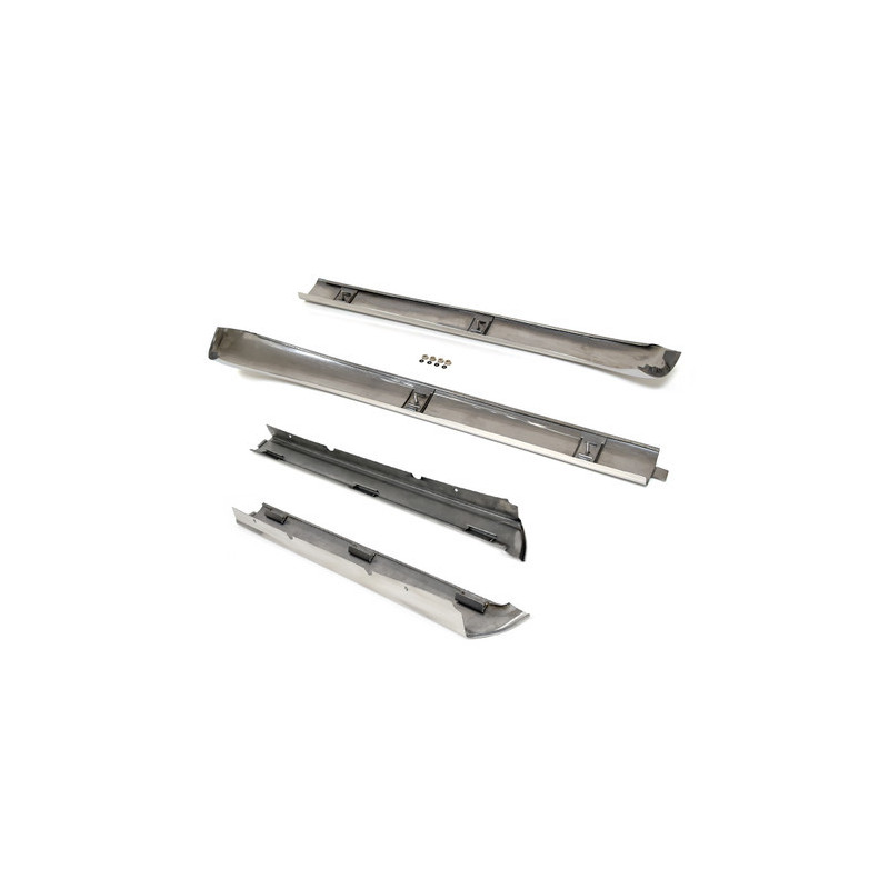 Windshield Molding Top and Pillar Set Convertible 64-68