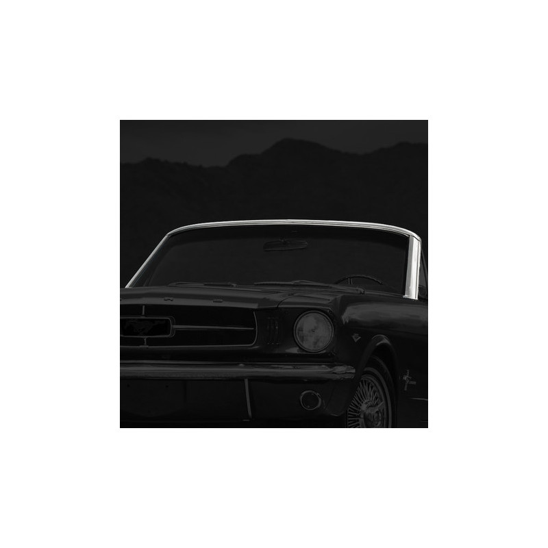 Windshield Molding Top and Pillar Set Convertible 64-68