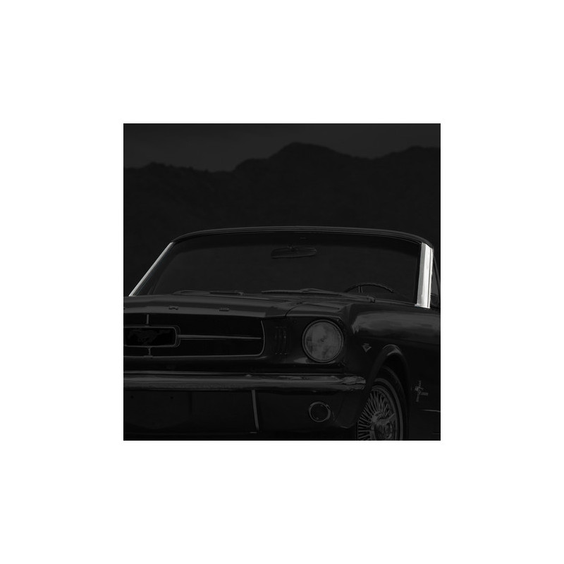 Windshield Molding Pillar Set Convertible 64-68