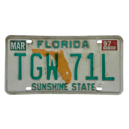 Florida rendszám