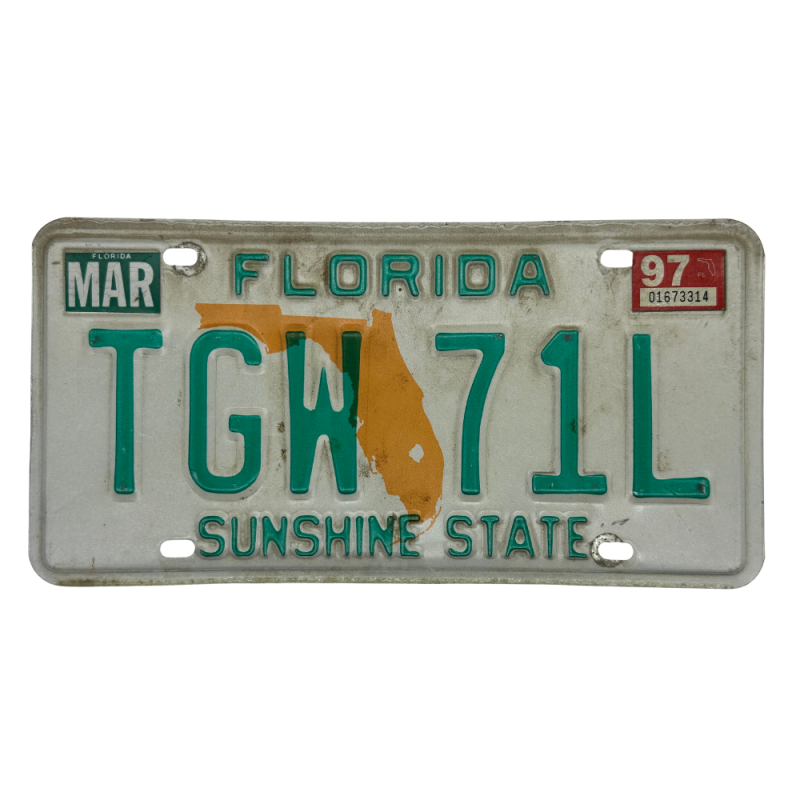 Florida rendszám