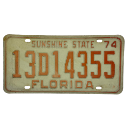 Florida rendszám