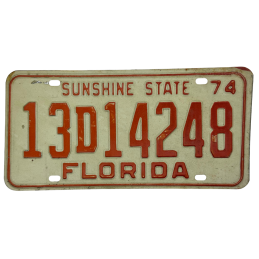 Florida rendszám