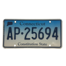 Connecticut rendszám