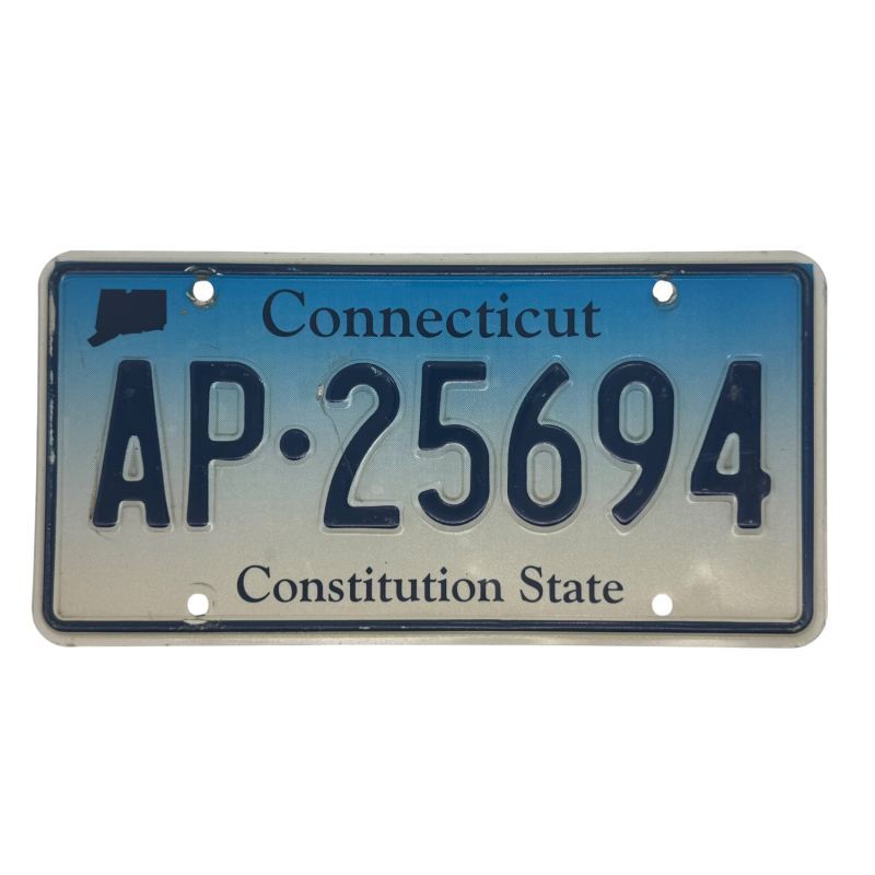 Connecticut rendszám