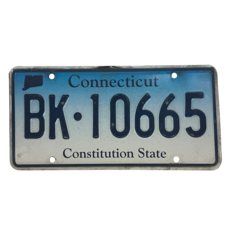 Connecticut rendszám