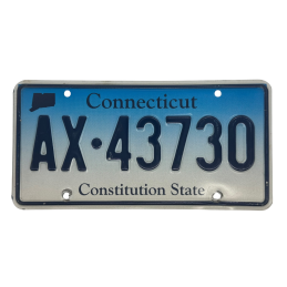 Connecticut rendszám