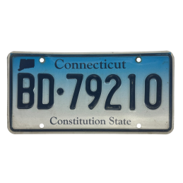 Connecticut rendszám