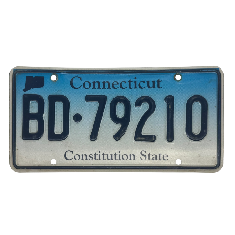 Connecticut rendszám