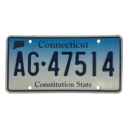 Connecticut rendszám