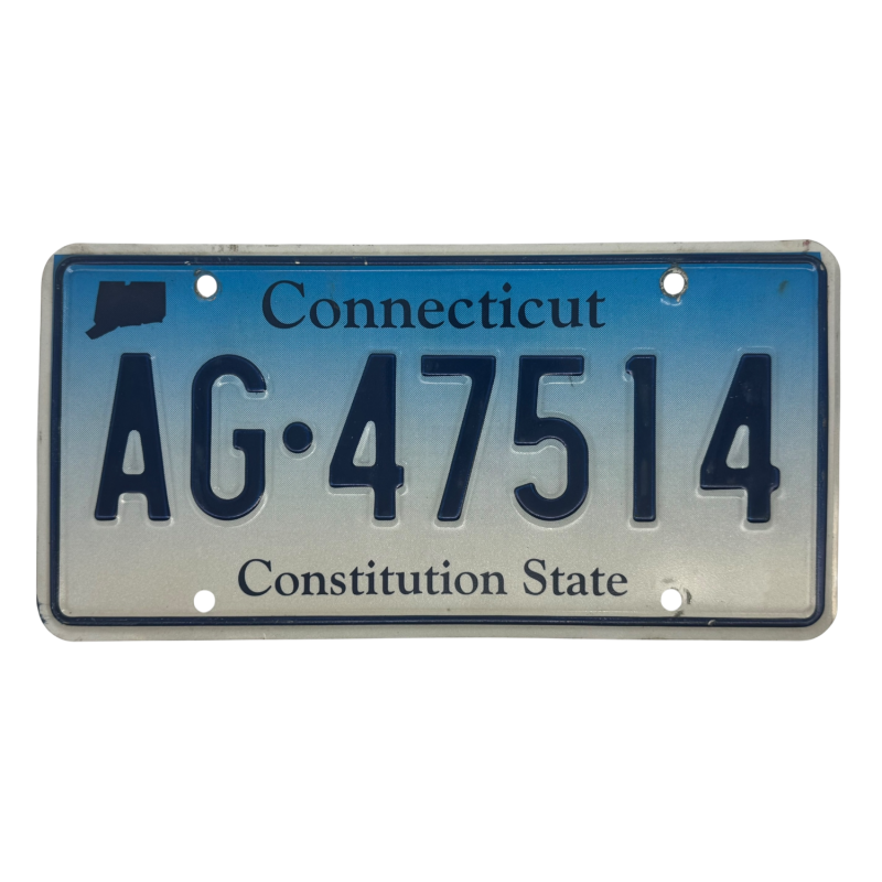 Connecticut rendszám