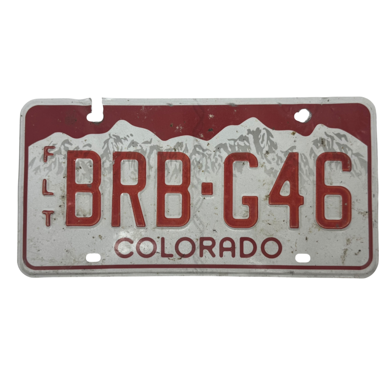 Colorado rendszám