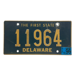 Delaware rendszám