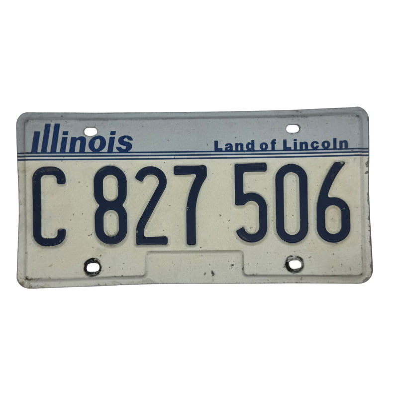 Illinoisi rendszám