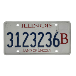 Illinoisi rendszám