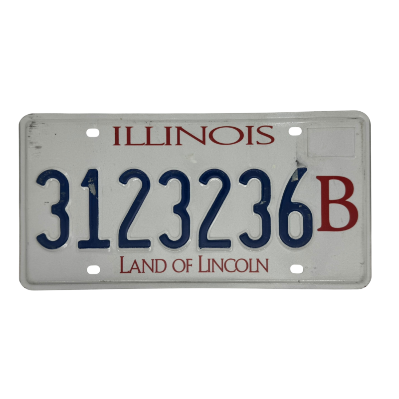 Illinoisi rendszám
