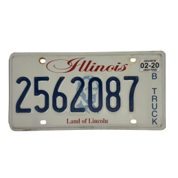 Illinoisi rendszám