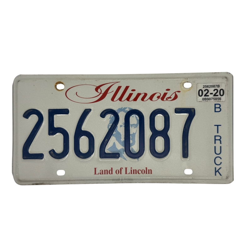 Illinoisi rendszám