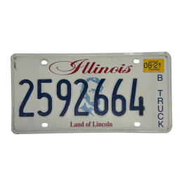 Illinoisi rendszám