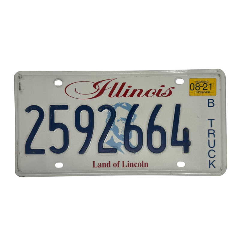 Illinoisi rendszám